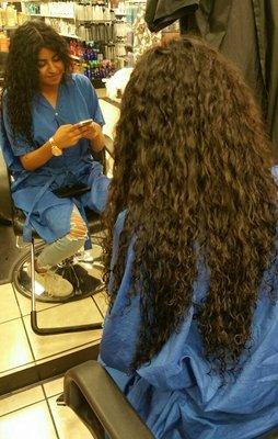 Beautiful perm results