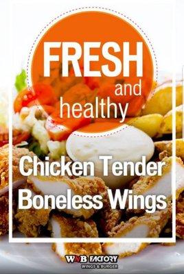 Boneless wings