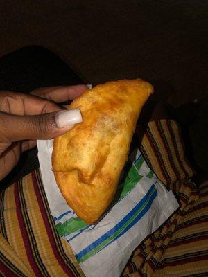 Omg chicken empanadas was so good but small