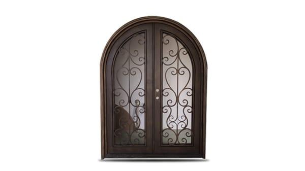 Iron Doors By Hardwood Door & Bevel