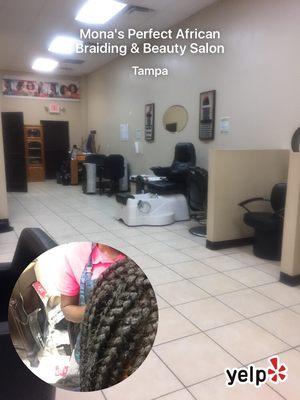 Very clean salon!