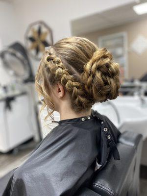 Updo Formal style