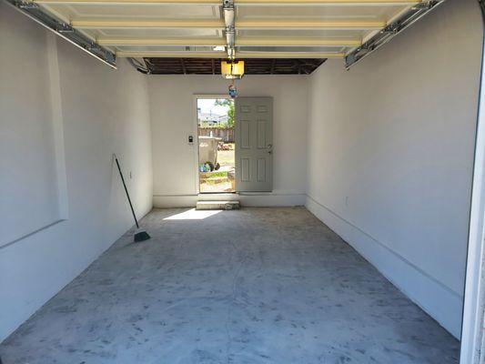 Garage Floor- Before