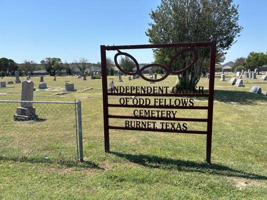 Cemetery next door