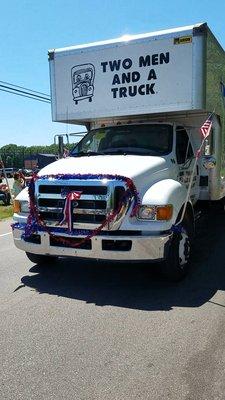 We showed our love for America at the Fruitport Old Fashioned Days parade!