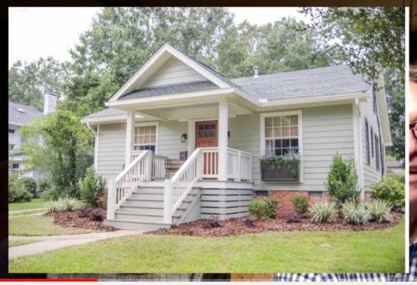 Composite front porch