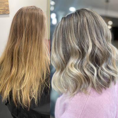 Who doesn't love a good before and after?!