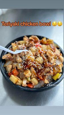 Teriyaki chicken bowl