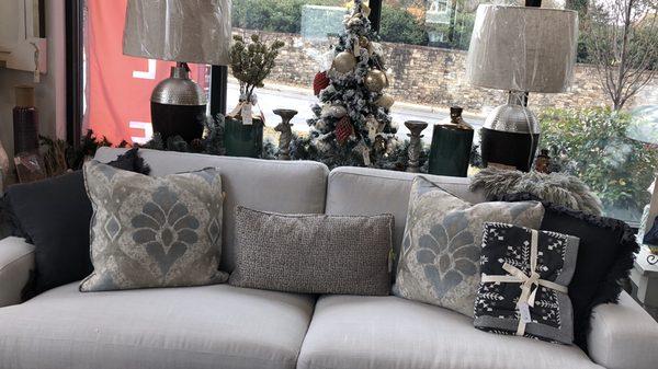 Cozy sofas available in a wide variety of high performance fabrics