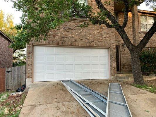 New Garage Door installation