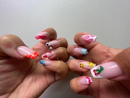 Custom nail design