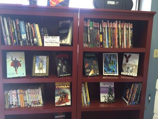 Graphic novels and TPBs