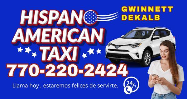 Servicio de taxi hispano 24/7