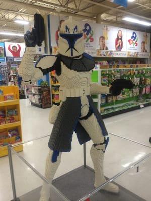 Captain Rex. 165 Hours to Build. 24,586 Legos.