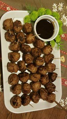 Thai turkey meatballs