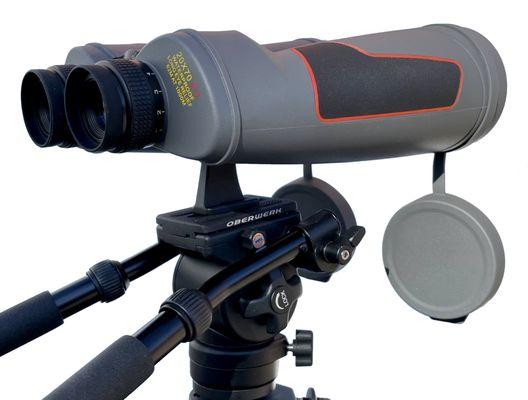 Oberwerk 20x70 ED Ultra binocular on Oberwerk 5000 tall tripod