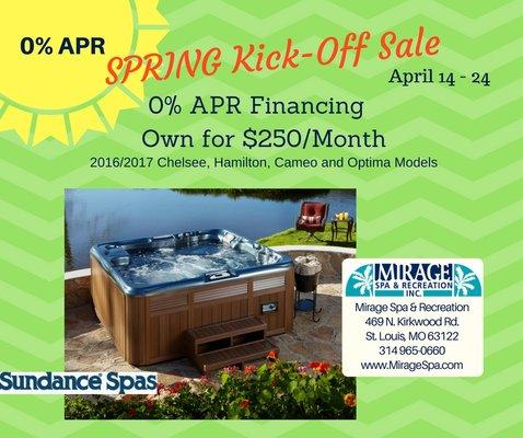 Sale only runs April 14-24, 2017!