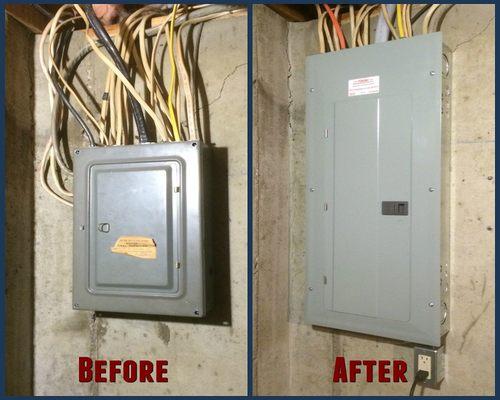 Electric panel upgrade