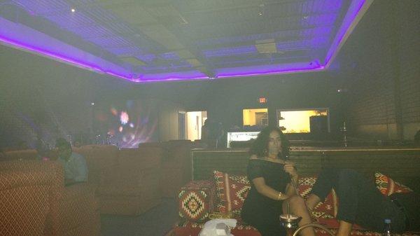 This place just opened and its early so it's a little empty but service and hookah was great!