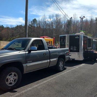 Mobile unit truck and trailer