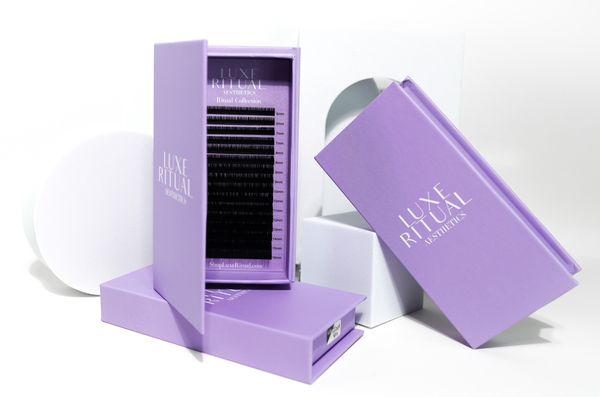 Luxe Ritual Aesthetics Professional Eyelash Extensions. *Matte Finish *Laser Cut *Mixed Trays 6mm-16mm