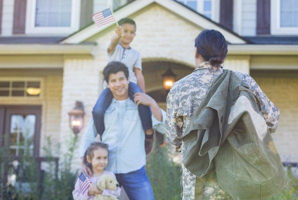 Reuniting our service members with their families is an unparalleled joy.