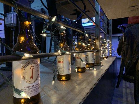 Cool bottles for lighting