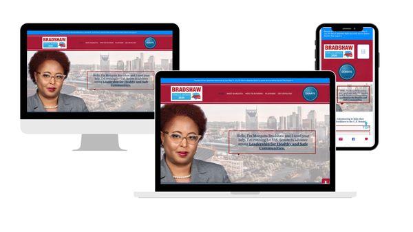 Political Campaign Website Design & Development