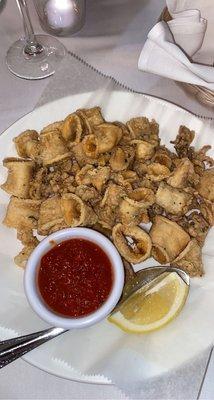 Fried calamari