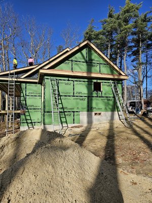 New construction roof