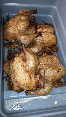 Smoked Whole Chickens