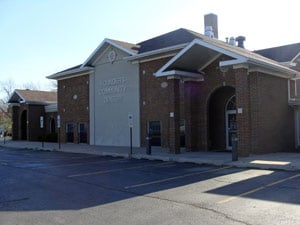 Outside of main Park District Building