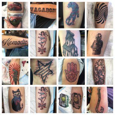 Tattoos by Alexandra Smith at Marked Tattoo Studio