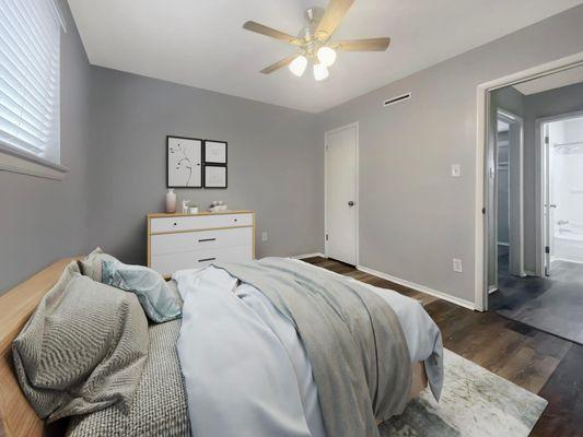 Gray Bedroom