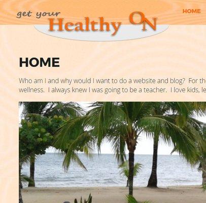 HealthyOn.online chose YCL for her 1st website!