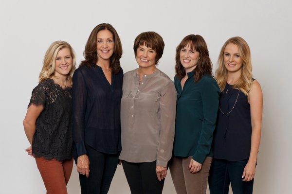 The Mary & Diane Team with Victoria George, Mary Thomson, Diane Wagner, Sarah Wagner Rayburn and Michelle Bradford