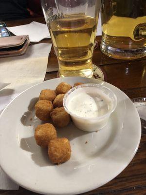 (Old pic) pepper jack cheese balls and ranch