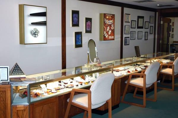 Troy Vinson Jewelers Granbury showroom