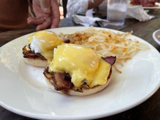 Smoked Duck Benedict