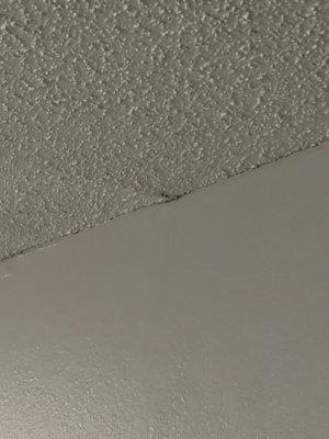 Ceiling cracking