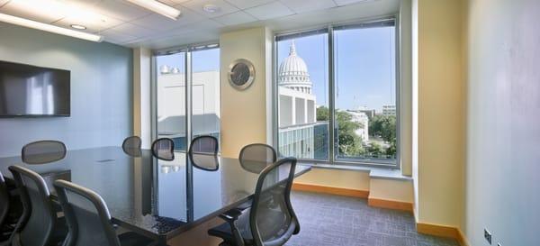 Capitol Conference Room Seats 10-12, has A/V equipment