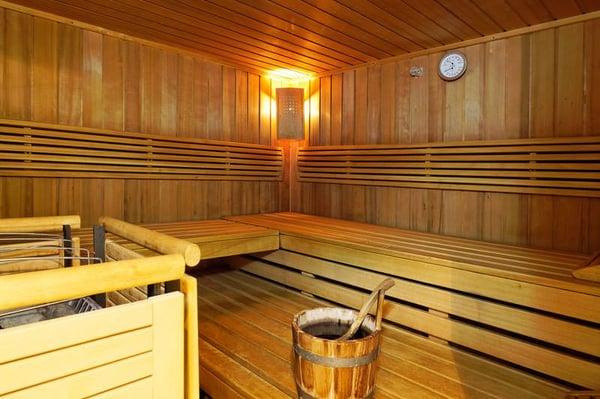 The sauna is a vital part of the Purification Program, which helps eliminate toxins that block spiritual and mental improvement.