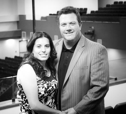 Pastors Zac and Denise Fox.