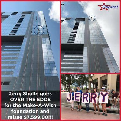 Our owner & CEO, Jerry Shults, raised over $7,500 for the Make-A-Wish foundation! Such a great way to give back and make a difference!