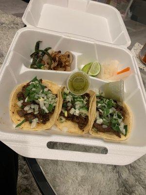 Steak tacos