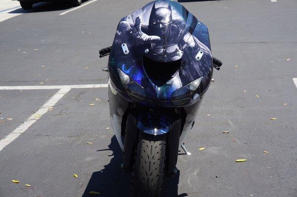 Motorcycle wrap San Diego