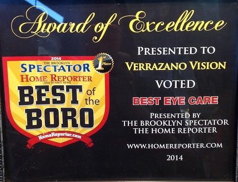 Best of the Boro, Best Eye Care 2014