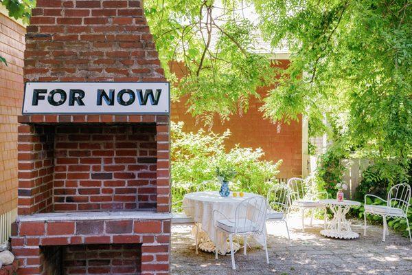 Our back Courtyard