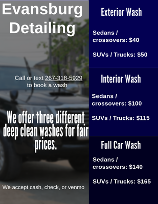 Evansburg Detailing