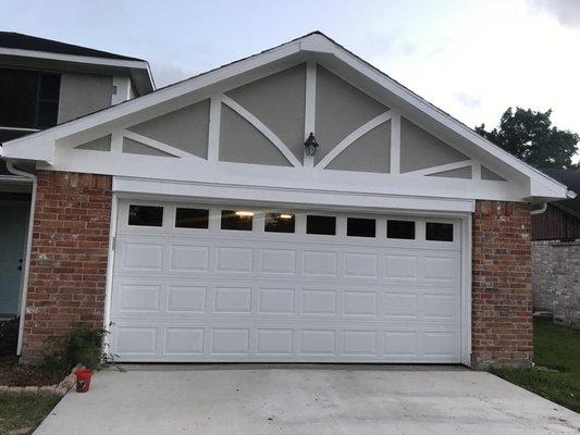 NEW GARAGE DOORS